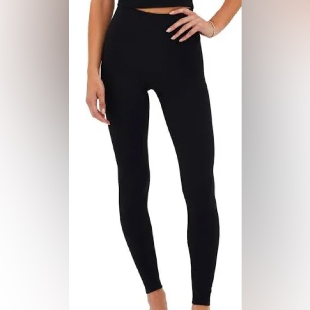 Beach Riot Sport Piper Legging Black Waffle XS